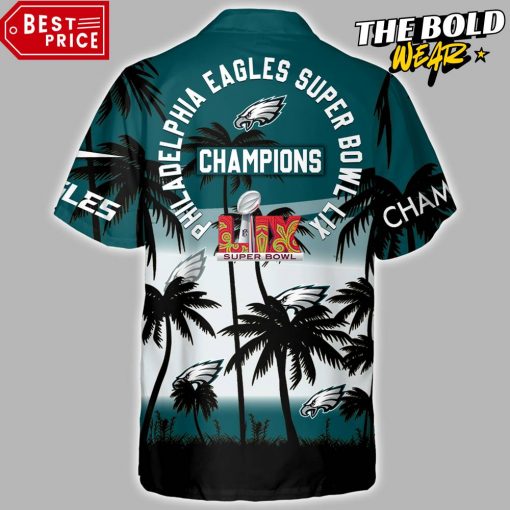 Philadelphia Eagles Super Bowl LIX Champions Hawaiian Shirt