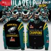 Philadelphia Eagles Super Bowl LIX Champions All Player Signatures Bomber Jacket