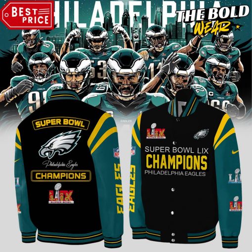 Philadelphia Eagles Super Bowl LIX Champions Limited Edition Jacket