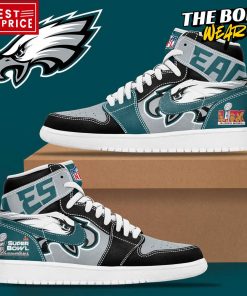 Philadelphia Eagles Super Bowl LIX Champions Special Air Jordan 1 Sneaker