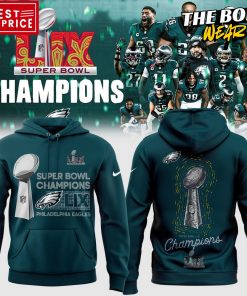 Philadelphia Eagles Super Bowl LIX Champions Special Hoodie