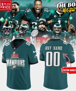 Philadelphia Eagles Super Bowl LIX Champions Special Jersey