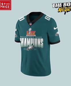 Philadelphia Eagles Super Bowl LIX Champions Special Jersey