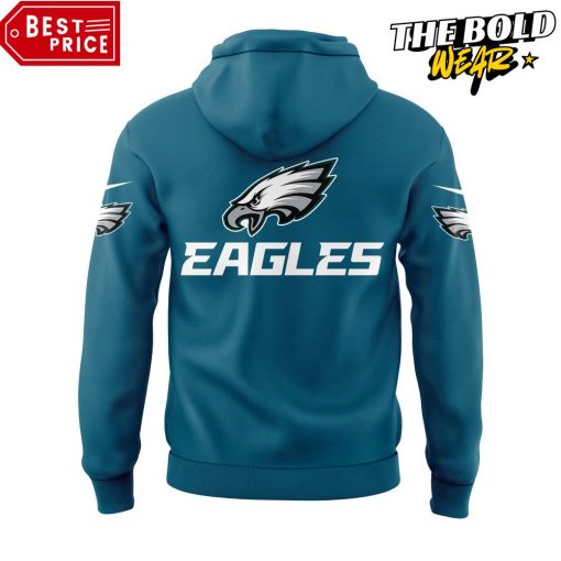 Philadelphia Eagles Super Bowl LIX Game Player Midnight Green Hoodie