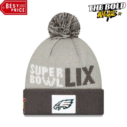 Philadelphia Eagles Super Bowl LIX Opening Night Knit Hat with Pom