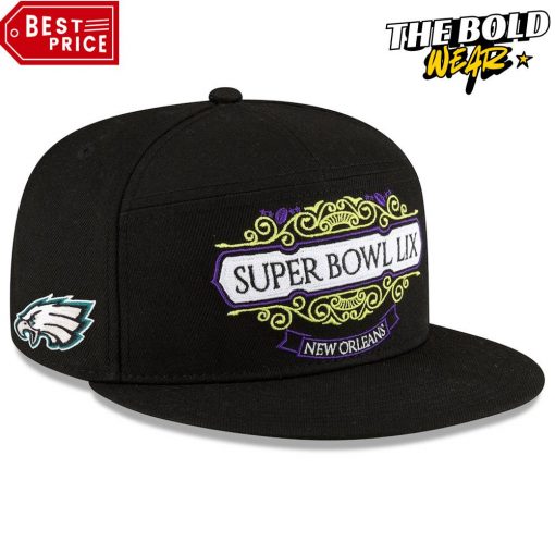 Philadelphia Eagles Super Bowl LIX Tarmac Snapback Hat