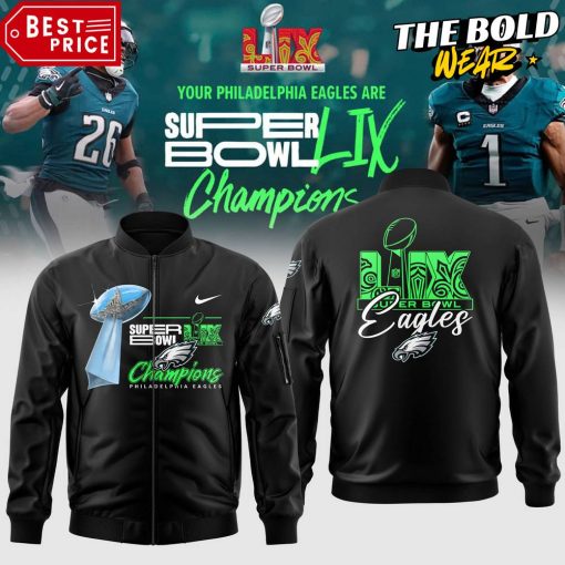 Philadelphia Eagles x Nike Super Bowl LIX Champions Bomber Jacket