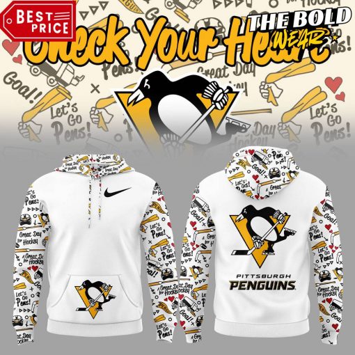 Pittsburgh Penguins Check Your Heart Special Hoodie