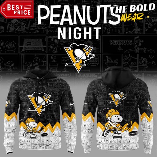 Pittsburgh Penguins Peanuts Night Special Hoodie