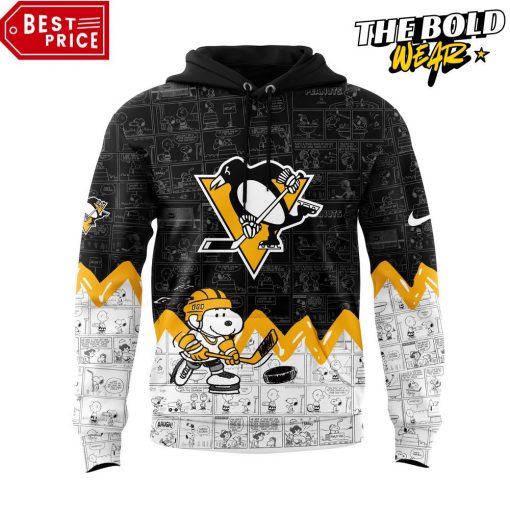 Pittsburgh Penguins Peanuts Night Special Hoodie