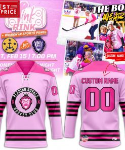 Reading Royals Pink in the Rink New 2025 Jersey