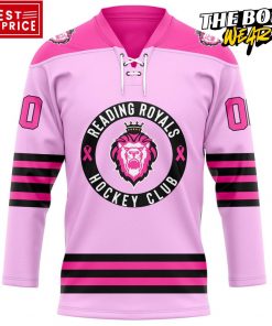 Reading Royals Pink in the Rink New 2025 Jersey