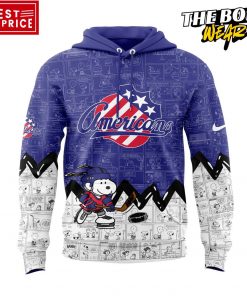 Rochester Americans Peanuts Night Special Hoodie