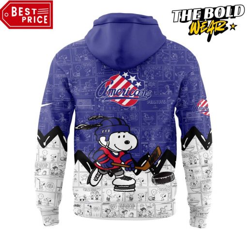 Rochester Americans Peanuts Night Special Hoodie