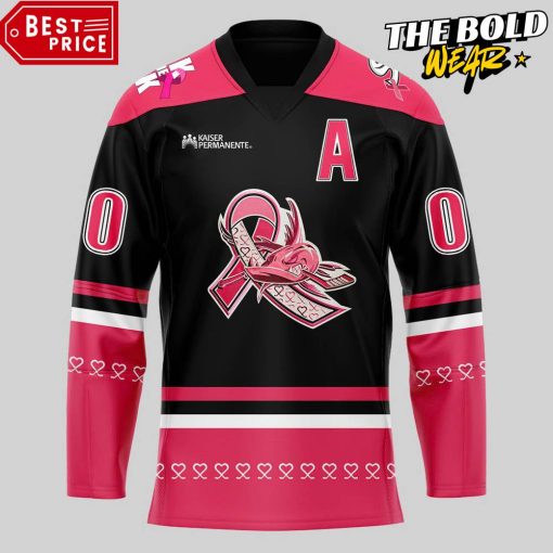 San Jose Barracuda “Pink in the Rink” Hockey Jersey