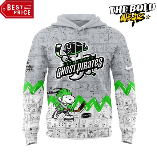 Savannah Ghost Pirates Peanuts Night Special Hoodie