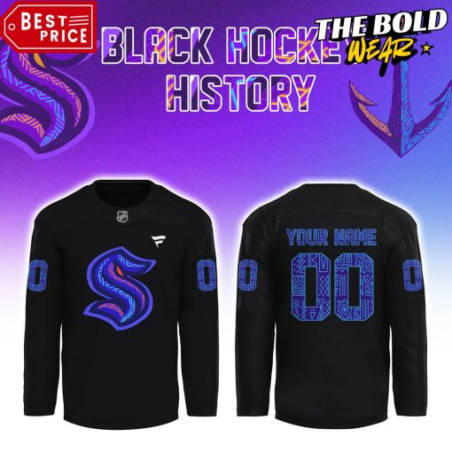 Seattle Kraken Black History Night Hockey Jersey