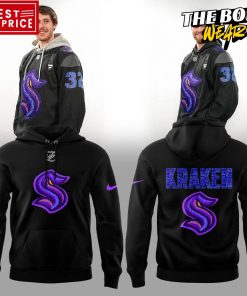 Seattle Kraken Black Hockey History Night Limited Edition Hoodie