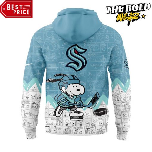 Seattle Kraken Peanuts Night Special Hoodie