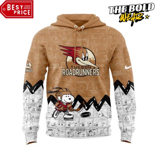 Tucson Roadrunners Peanuts Night Special Hoodie