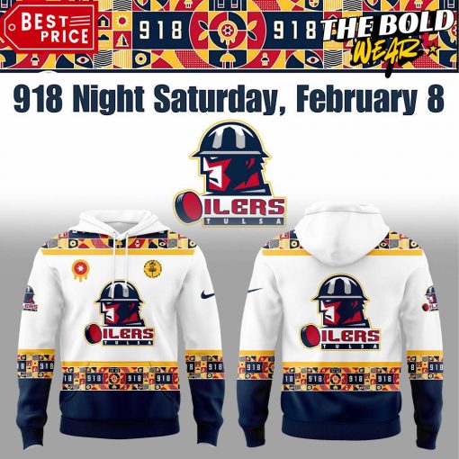 Tulsa Oilers 918 Night Hoodie