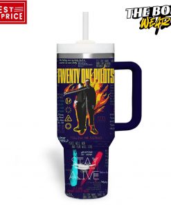 Twenty One Pilots Stay Alive Stanley Tumbler