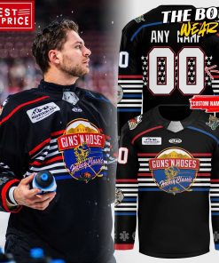 Utah Grizzlies Guns & Hoses Hockey Jersey