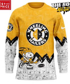 Wheeling Nailers Peanuts Night Special Edition Hockey Jersey