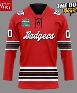 Wisconsin Badgers 2025 Frozen Confines Special Edition Hockey Jersey