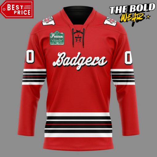 Wisconsin Badgers 2025 Frozen Confines Special Edition Hockey Jersey