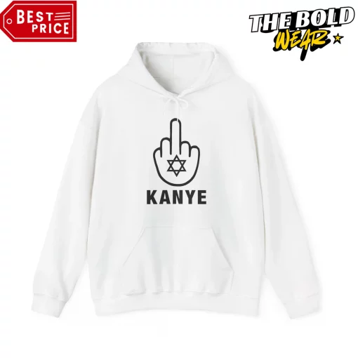 Kanye Middle Finger Hoodie